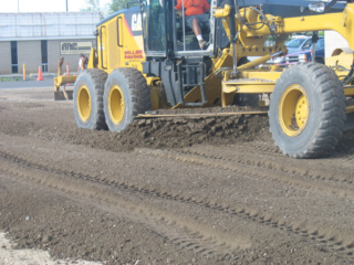 utah road grading project